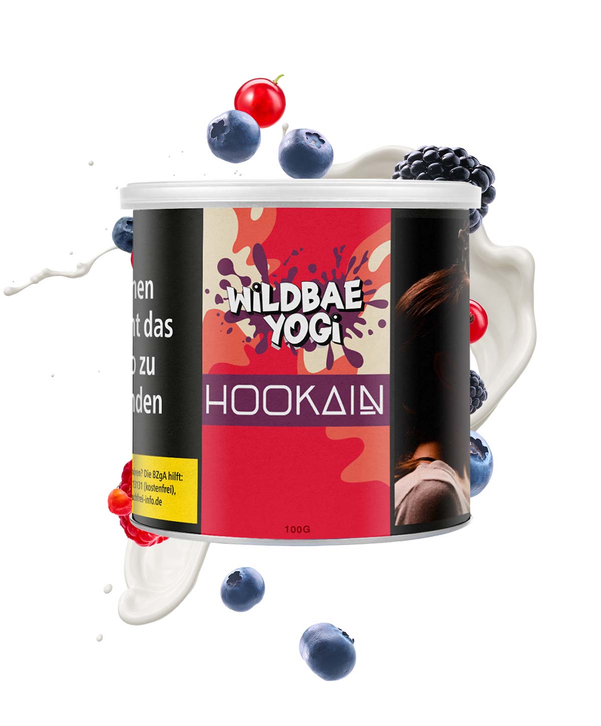 Hookain Wildbae Yogi 200g Shisha Tabak Hookain Wildbae Yogi 200g Shisha Tabak