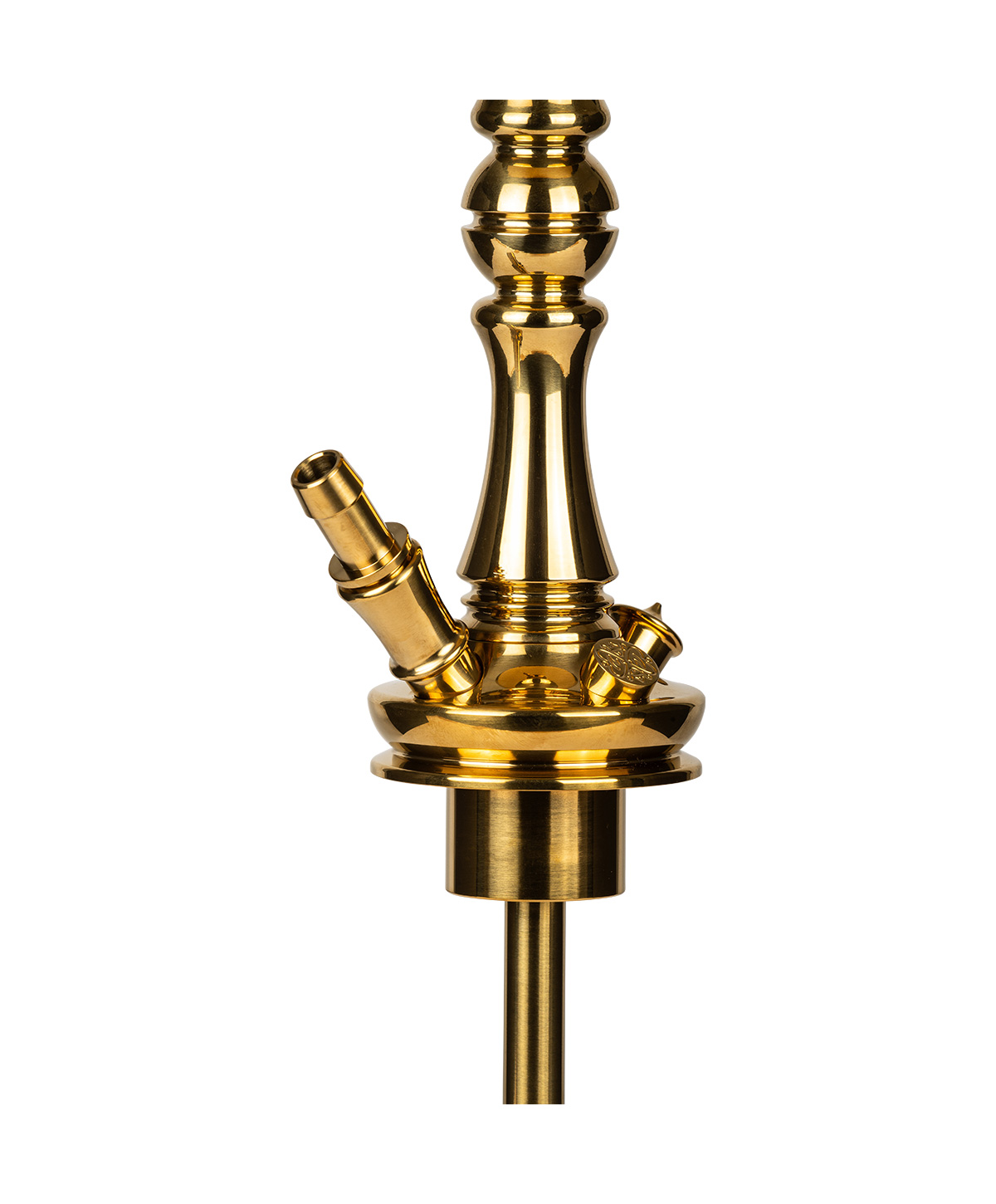 Moze Tradi M - Gold - Caesar Crystal Grey Hookah