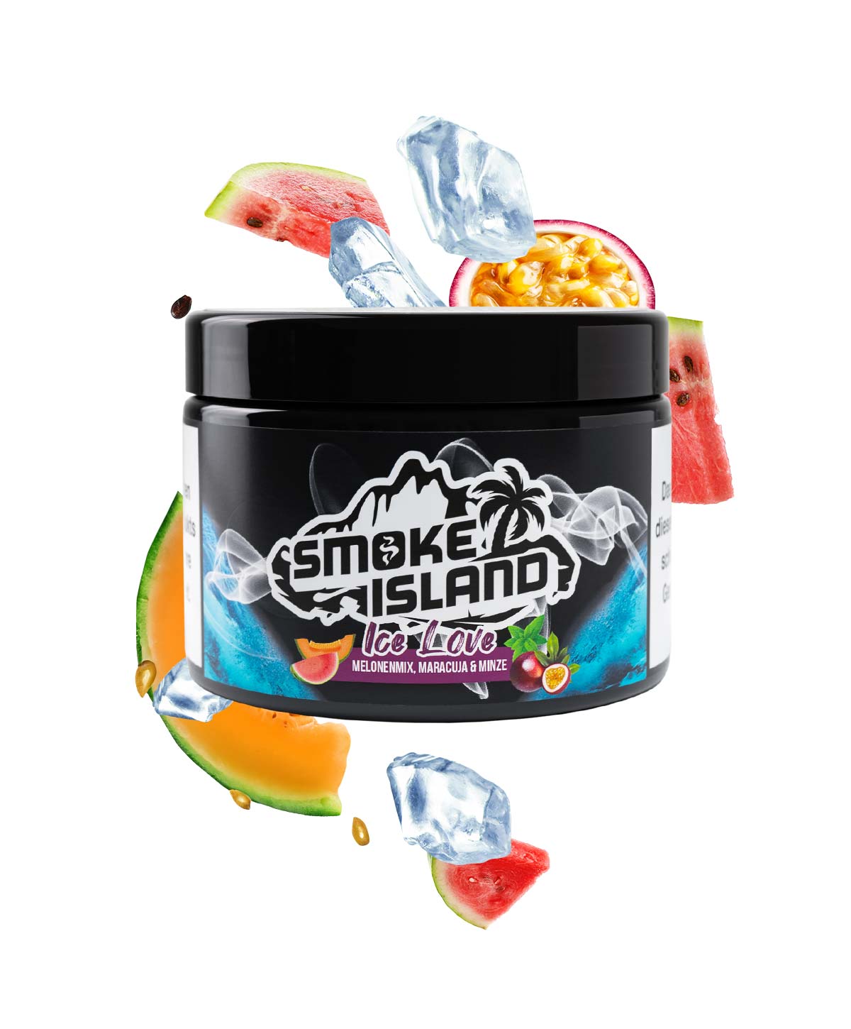 Smoke Island Ice Love 200g Shisha Tabak ohne Nikotin