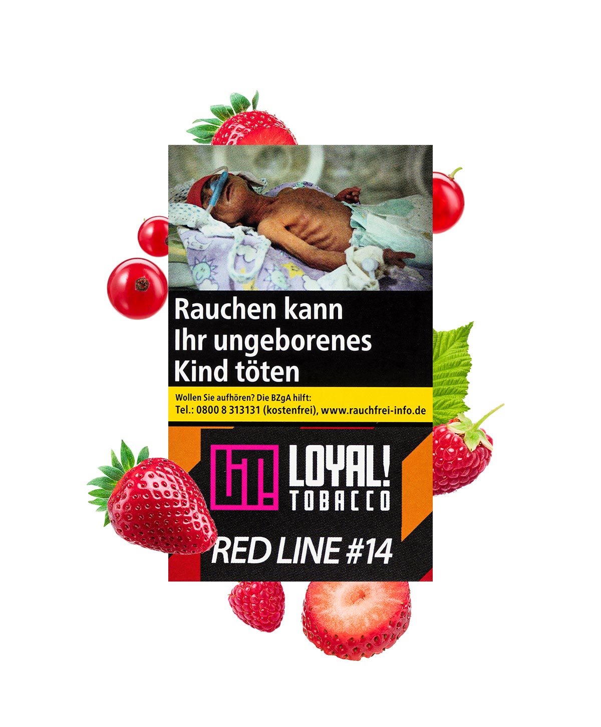 Loyal Tobacco Red Line #14 25g Shisha Tabak