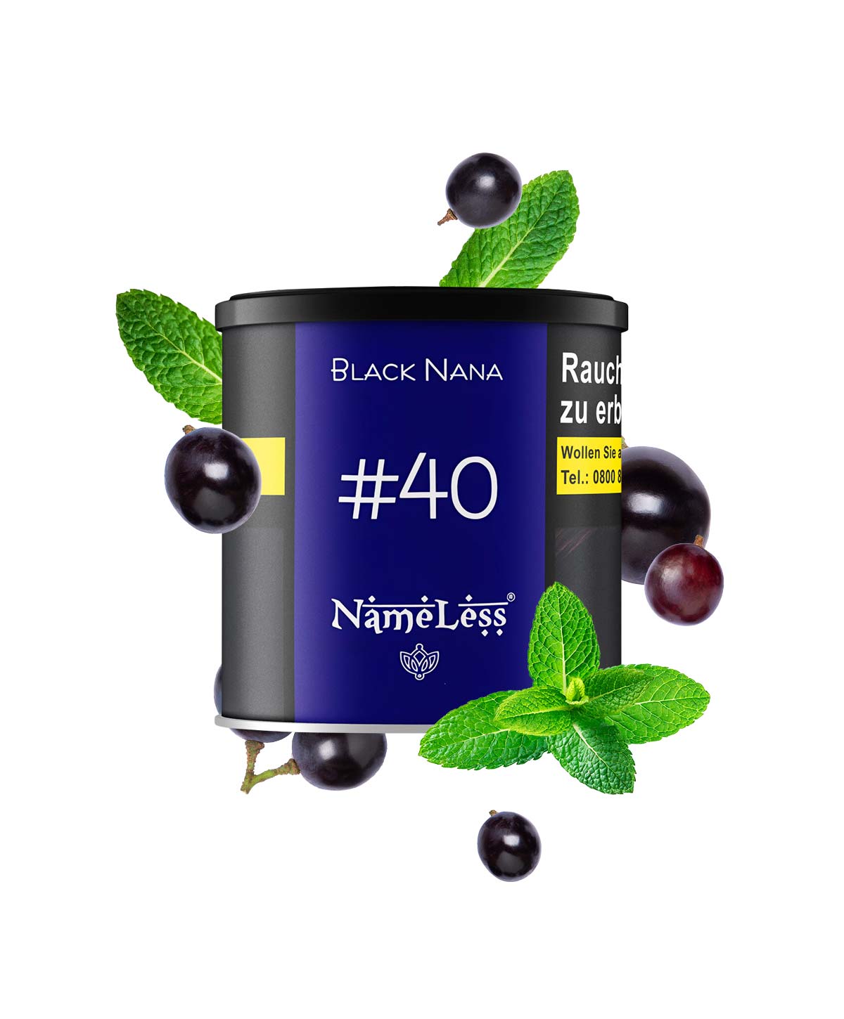 Nameless Black Nana 200g Hookah Tobacco Nameless Black Nana 200g Hookah Tobacco