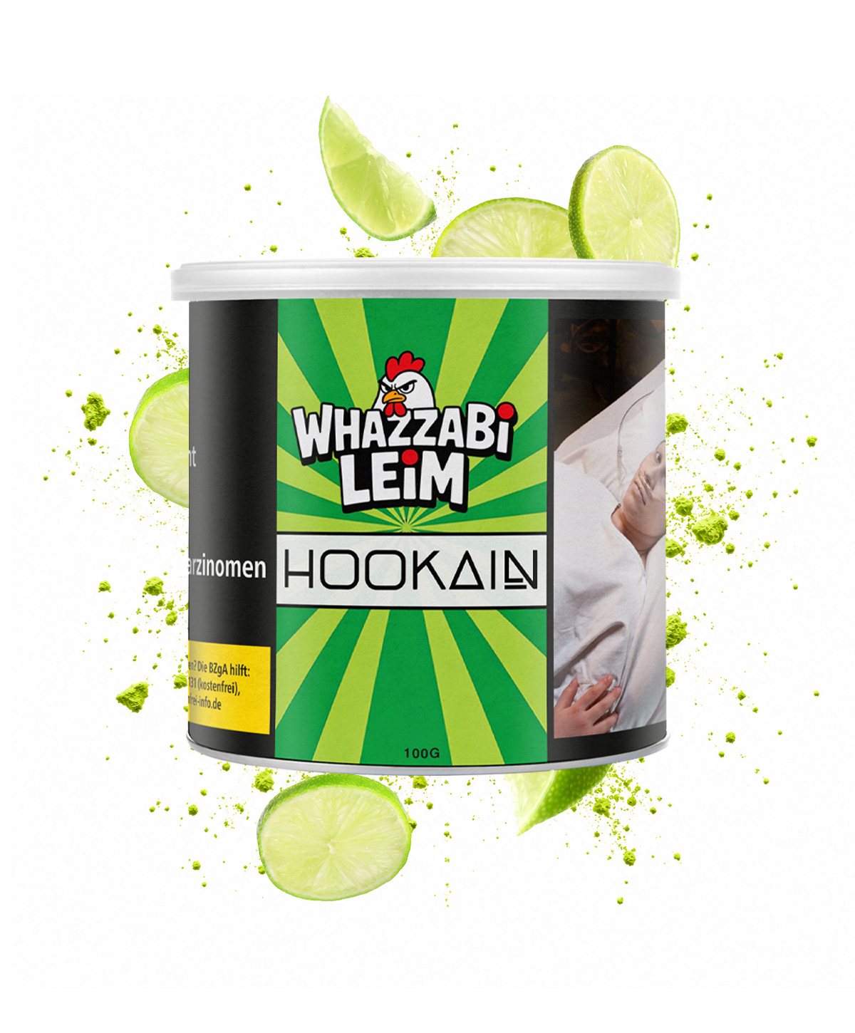 Hookain Whazzabi Leim 100g Shisha Tabak Hookain Whazzabi Leim 100g Shisha Tabak