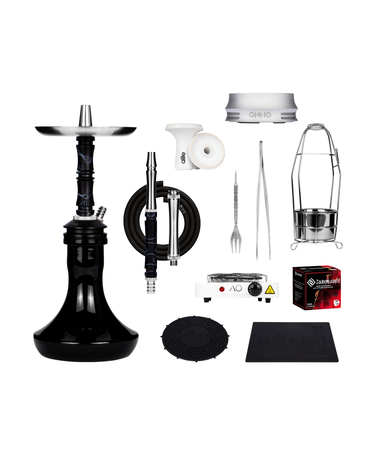 Moze Breeze Two Wavy Black All in One Bundle