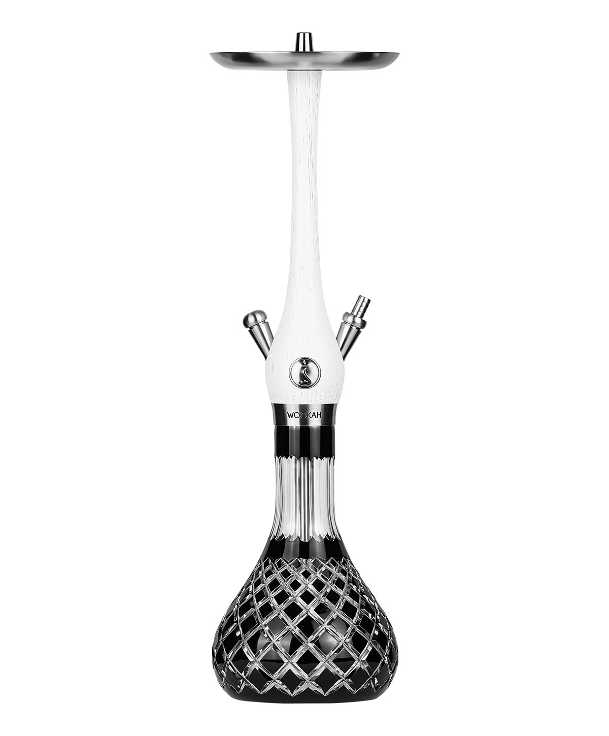 Wookah Nox White - Mastercut Check Black Hookah