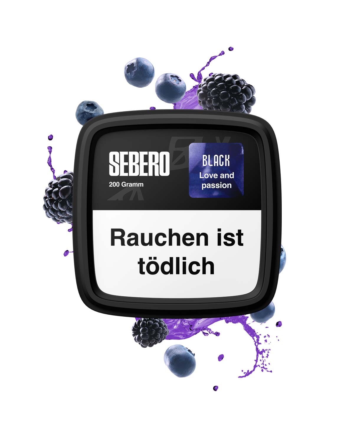 Sebero Black - Veri Perii 200g Hookah Tobacco Sebero Black - Veri Perii 200g Hookah Tobacco
