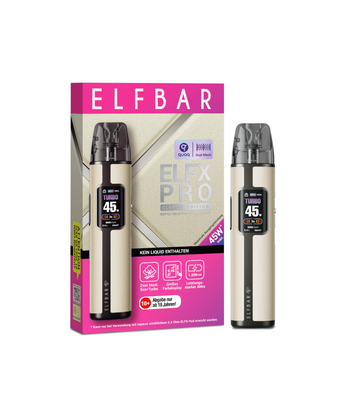 ElfX Pro Pod Battery Carrier - White