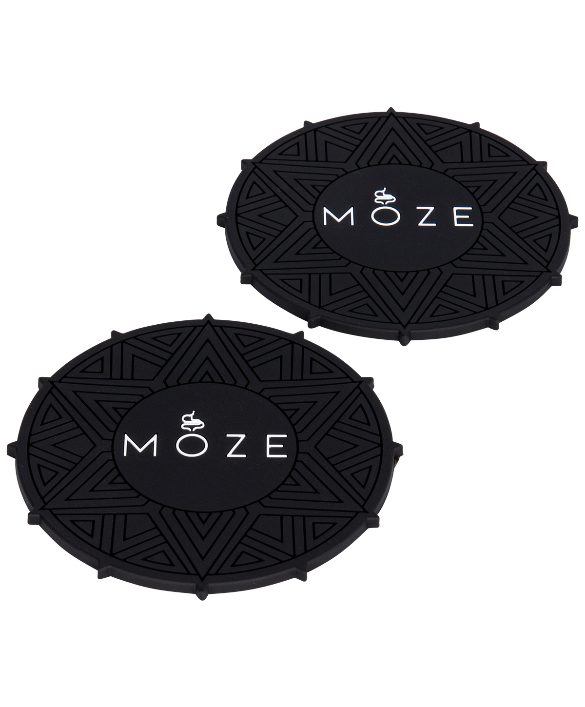 Moze Getränkuntersetzer (2er Set) - Black/White