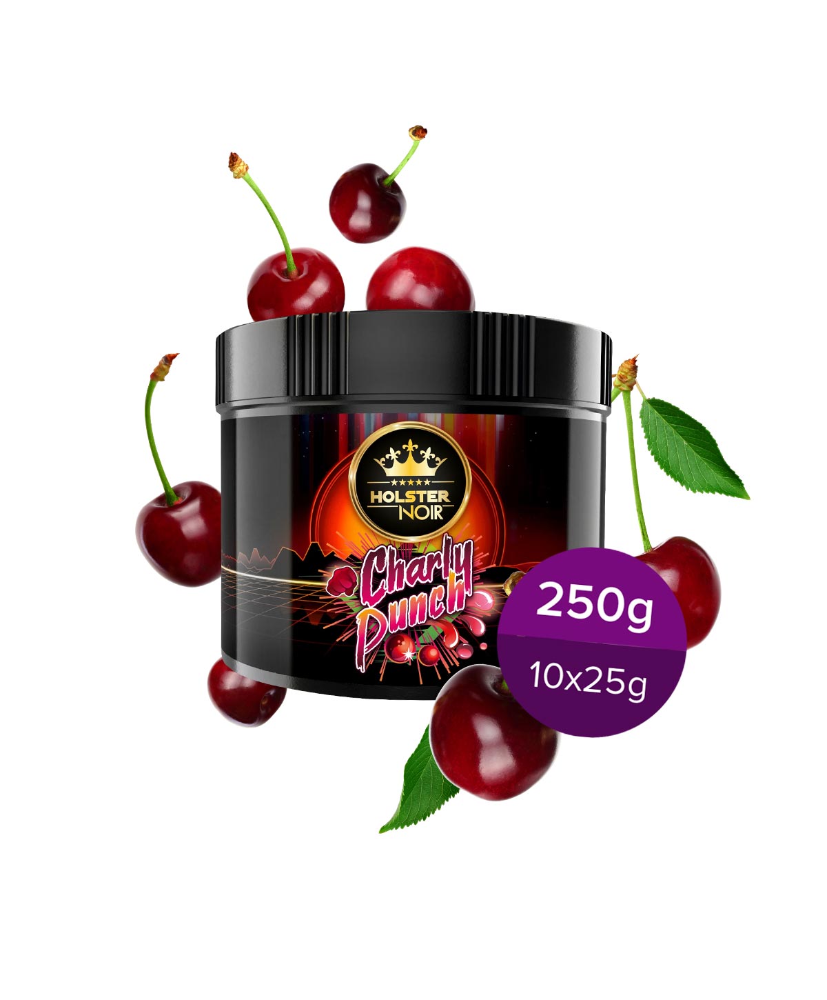 Holster Noir Charly Punch 250g Hookah Tobacco