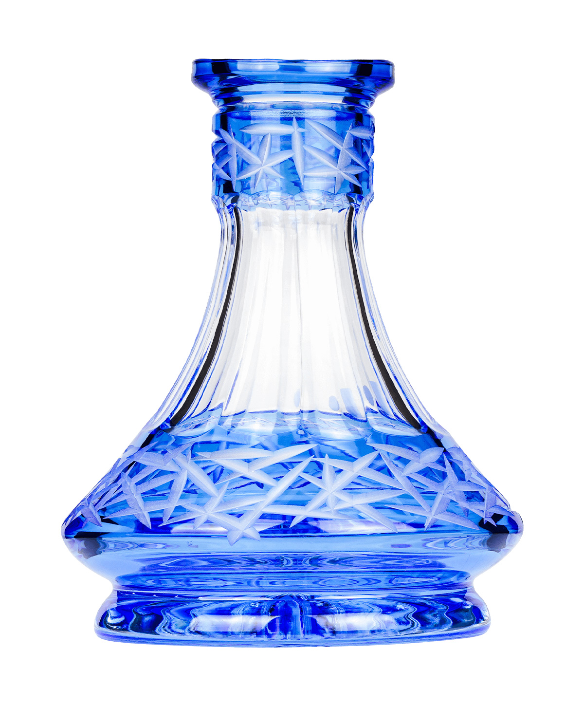 Caesar Crystal Small Ufo - Blue Shisha Bowl