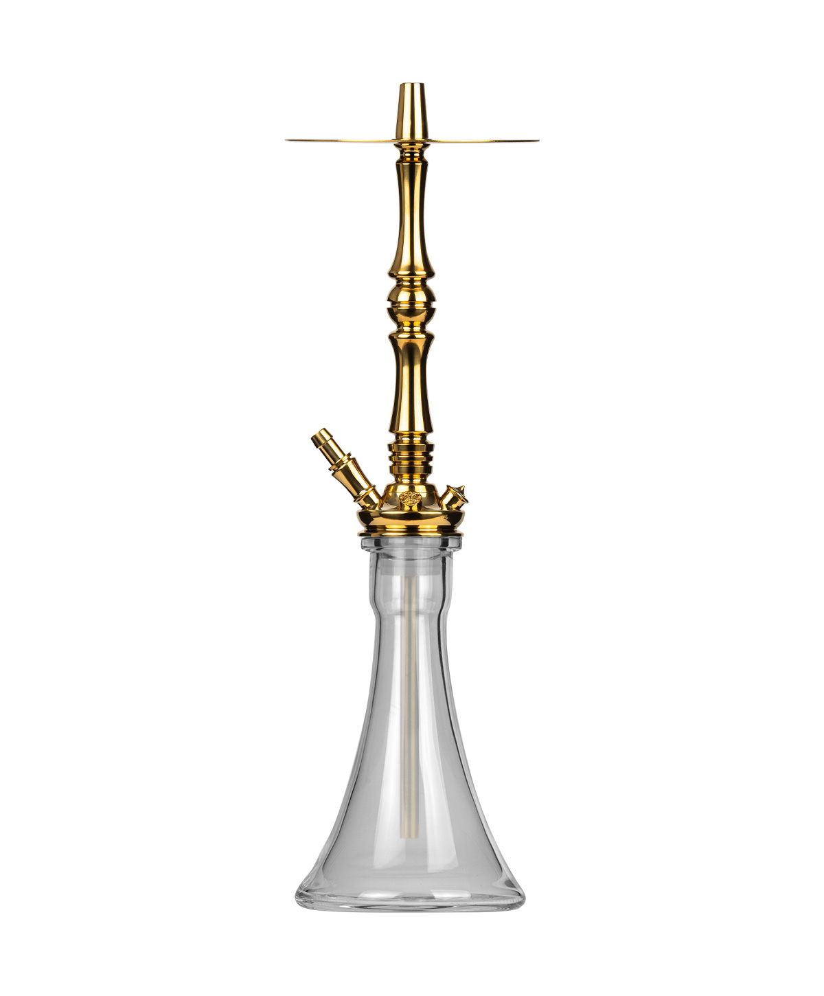 Moze Tradi L - Gold - Standard Glass Hookah