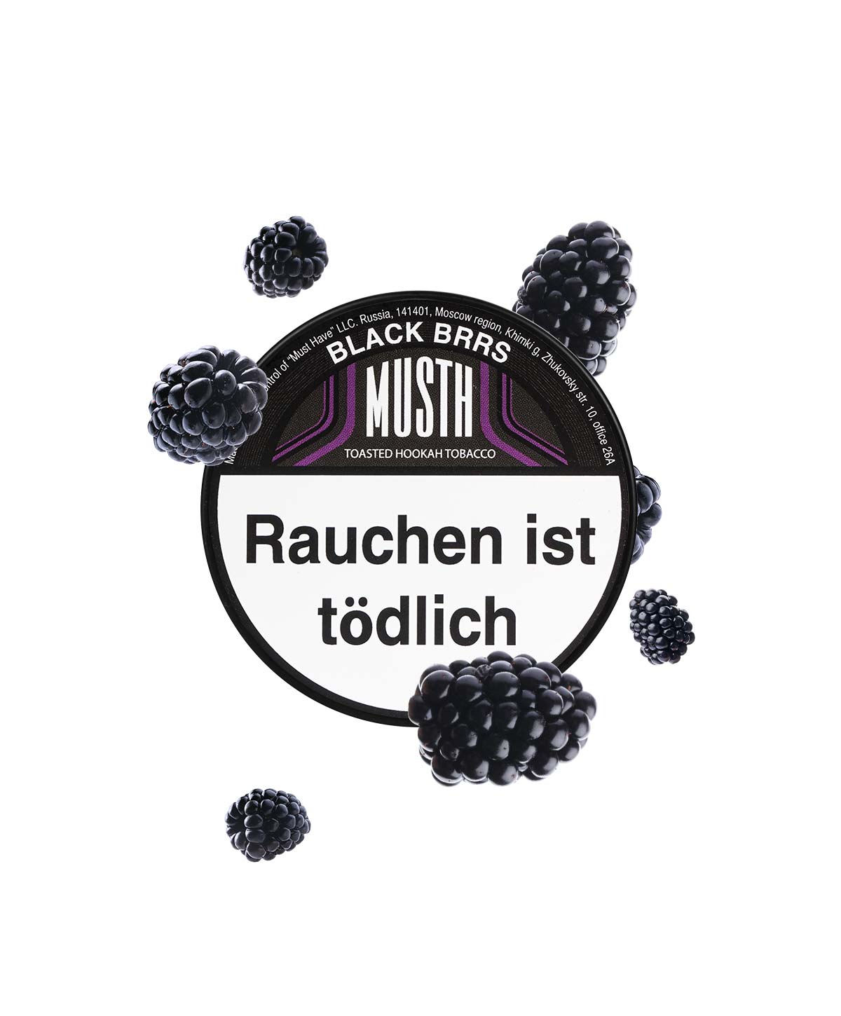 Must H Black Brrs 200g Hookah Tobacco