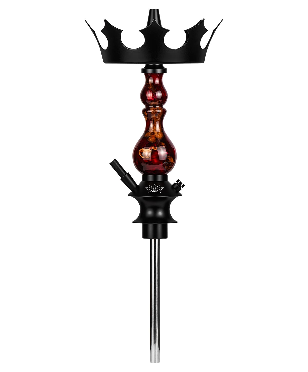 Regal Hookah Bishop - Epoxy Red Winewood Shisha Regal Hookah Bishop - Epoxy Red Winewood Shisha
