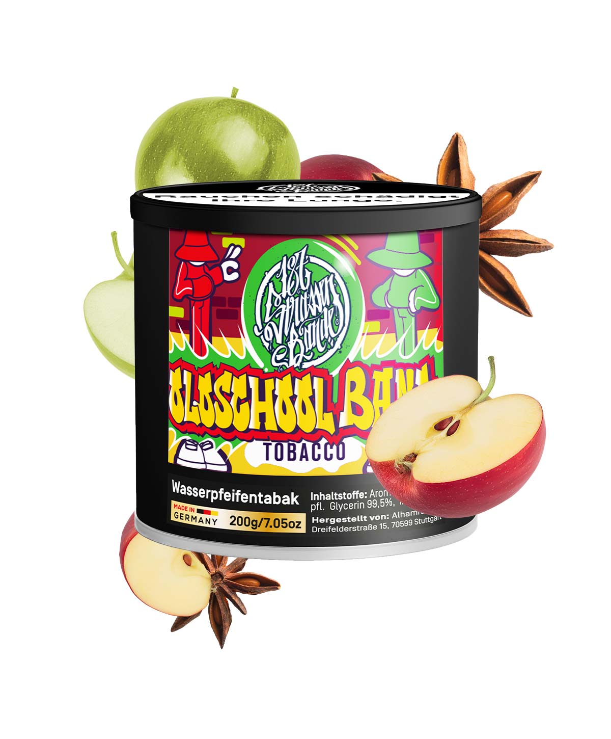 187 Strassenbande Oldschool Bang 200g Shisha Tabak 187 Strassenbande Oldschool Bang 200g Shisha Tabak