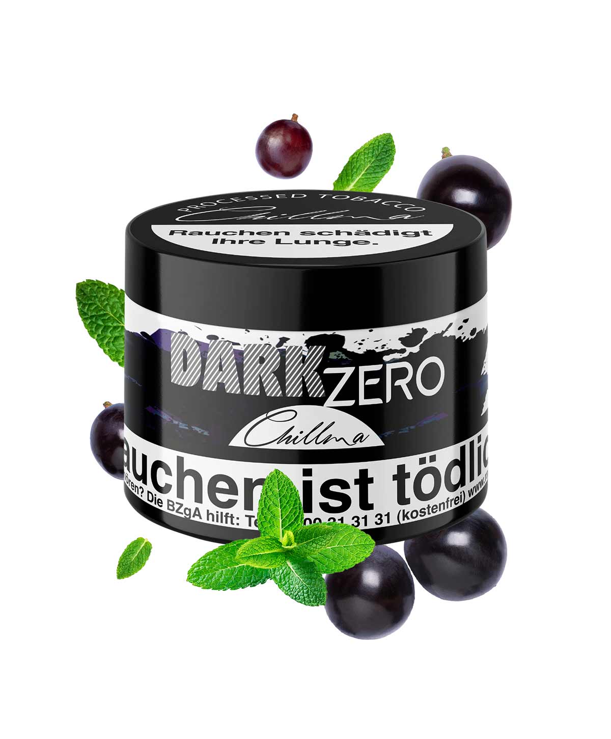 Chillma Dark Zero Dry Base 70g Shisha Pfeifentabak