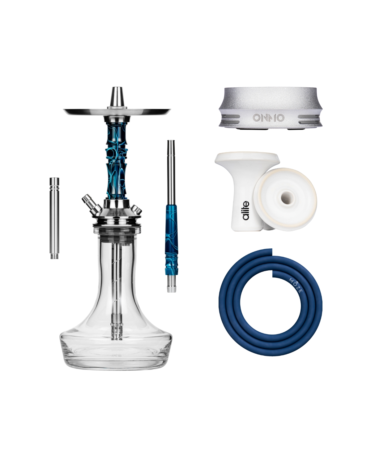 Moze Breeze Pro - Wavy Blue Plus Bundle