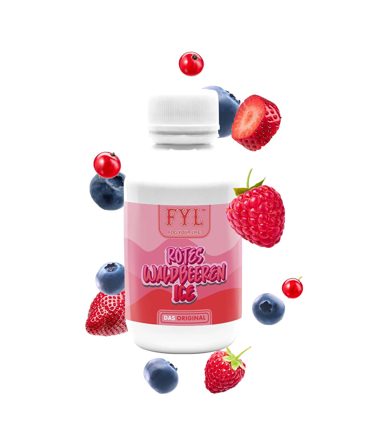 Fog Your Life Aromashot Rotes Waldbeeren Ice - 25ml Shisha Tabak