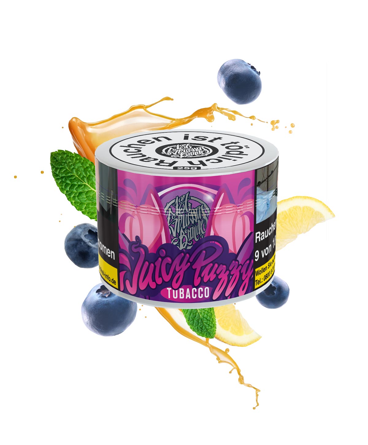 187 Strassenbande Juicy Puzzy 25g Shisha Tabak