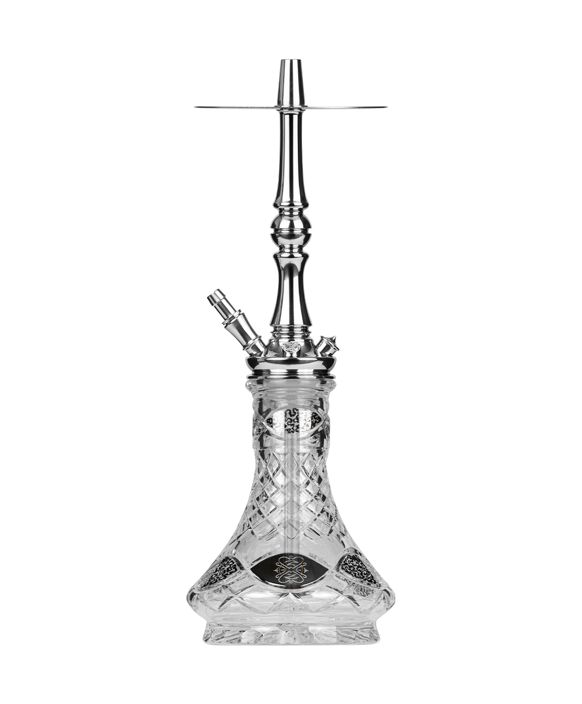 Moze Tradi M - Silver - Caesar Crystal Saida Hookah