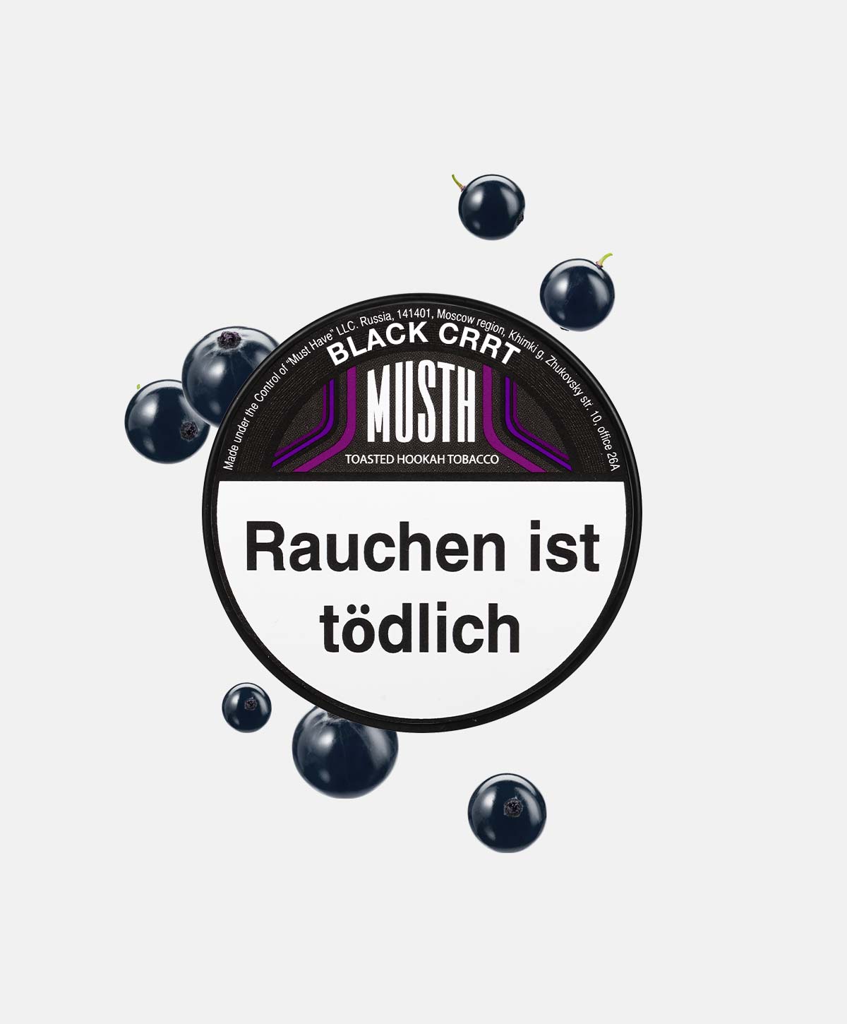 Must H Black Crrt 125g