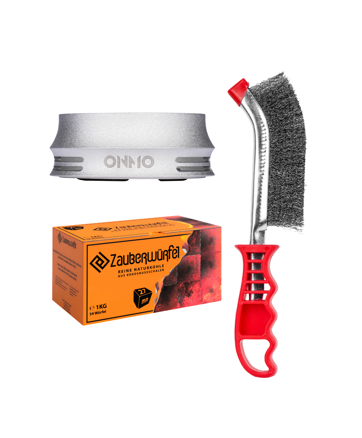ONMO HMD Bürste + Kohle Bundle