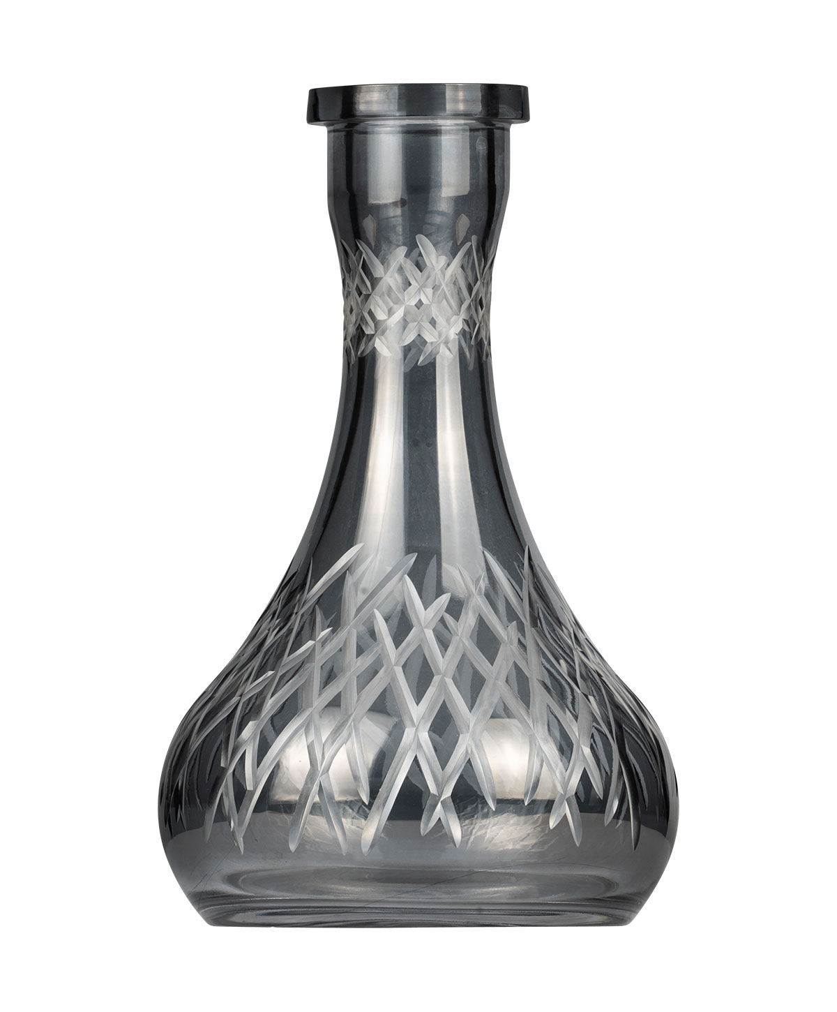 Dash Uovo Cut - Grey Shisha Bowl