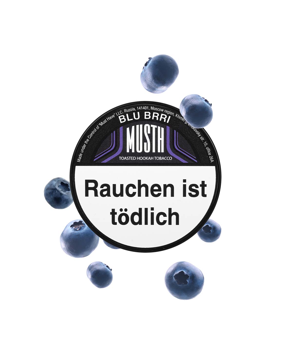 Must H Blu Brri 125g Shisha Tabak Must H Blu Brri 125g Shisha Tabak