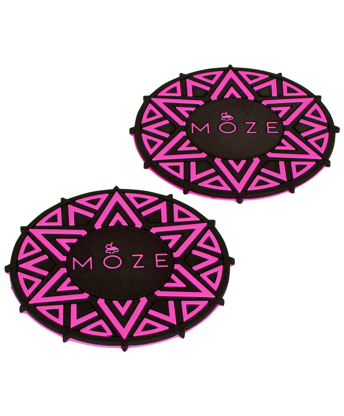 Moze Getränkuntersetzer (2er Set) - Purple