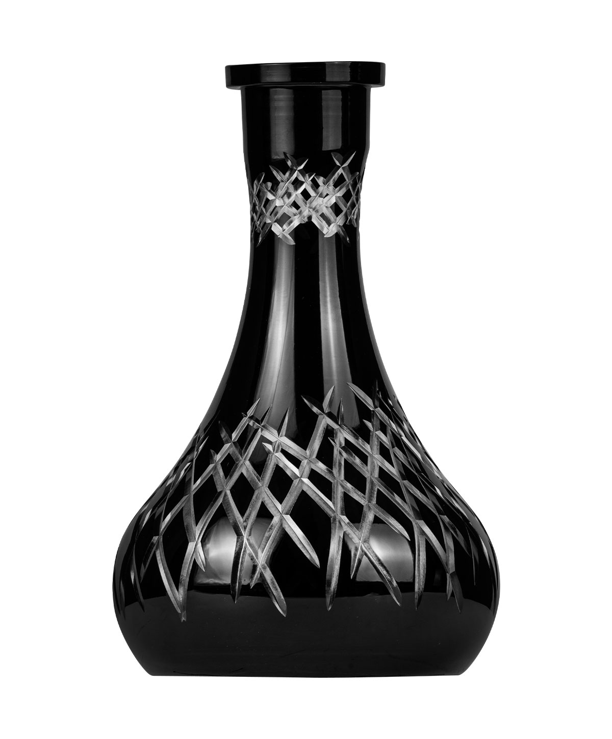 Dash Uovo Cut - Black Shisha Bowl