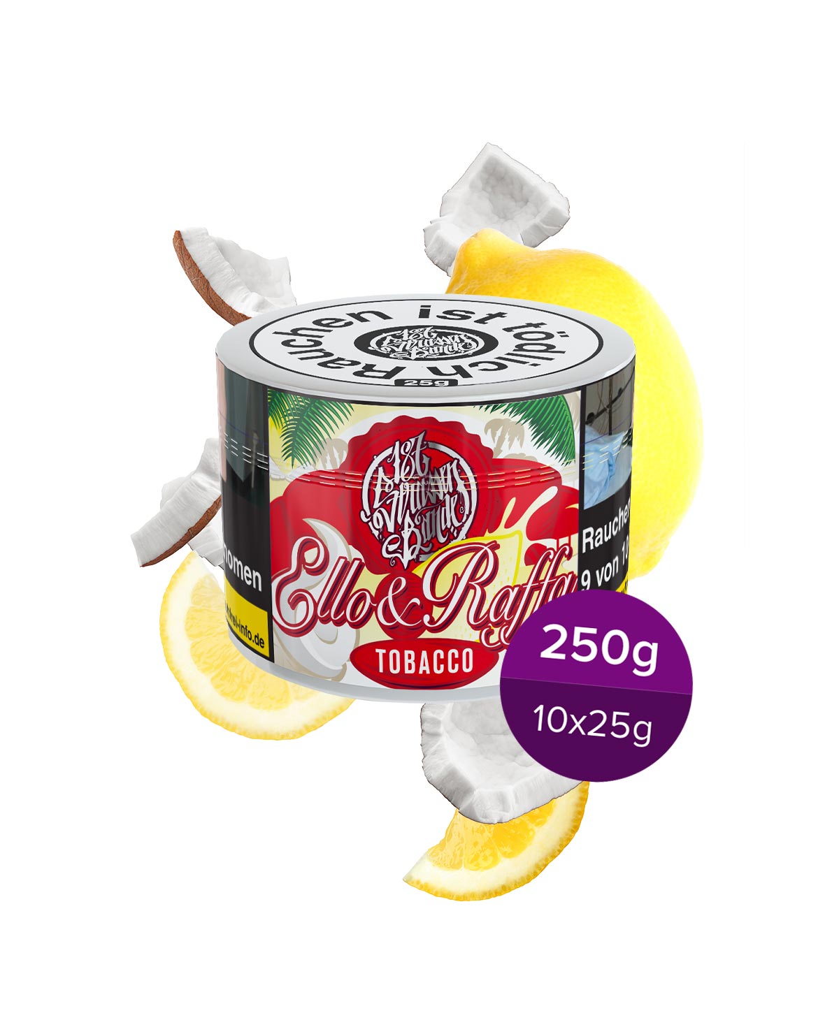 187 Strassenbande Ello & Raffa 250g Shisha Tabak