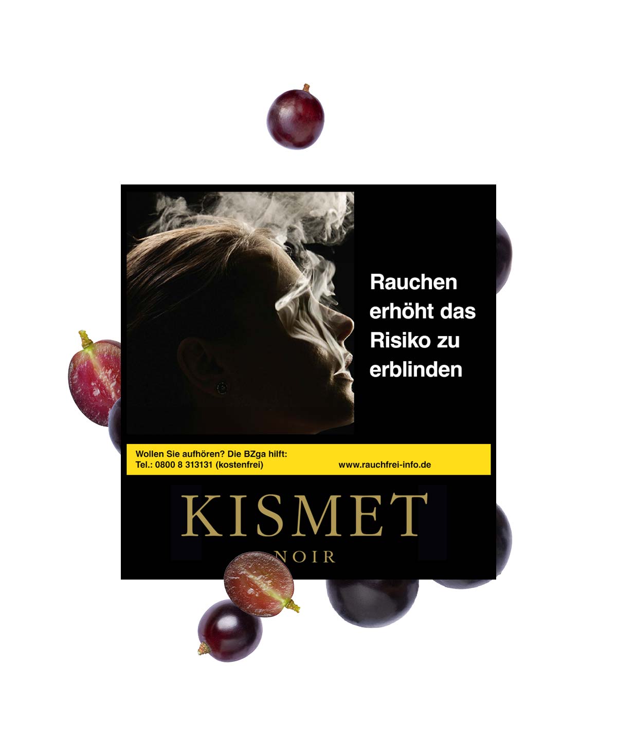 Kismet Blck Grape 200g Shisha Tabak Kismet Blck Grape 200g Shisha Tabak