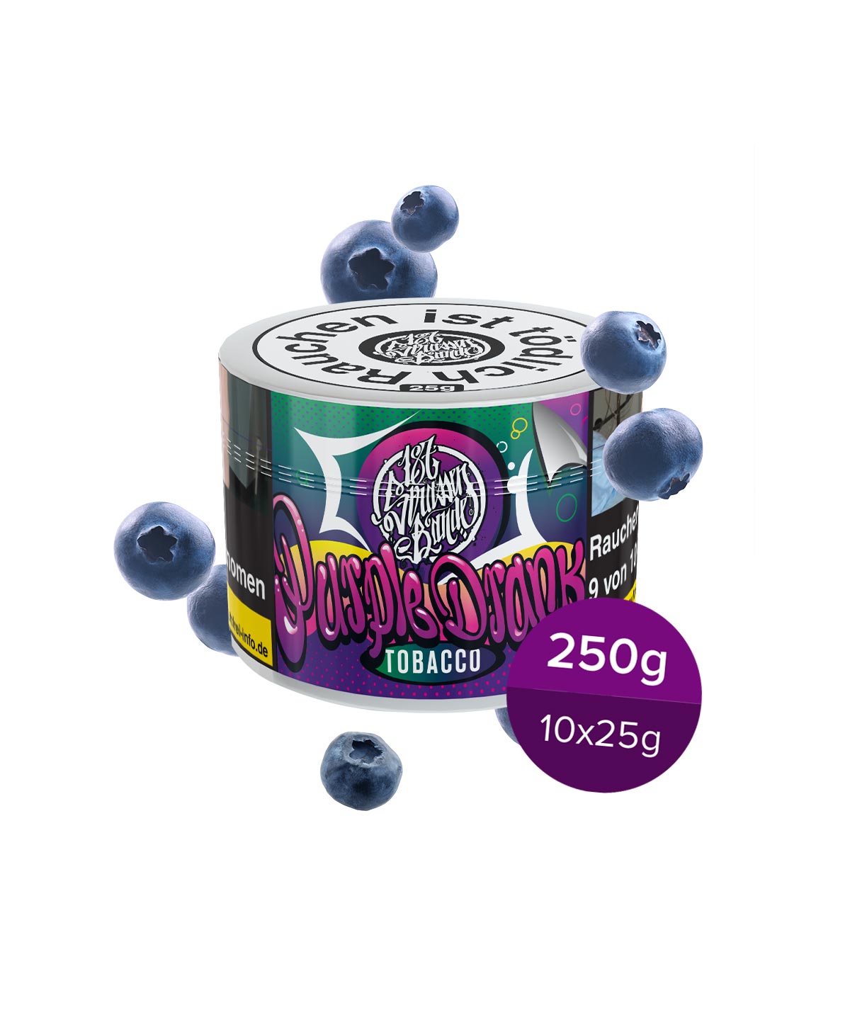 187 Strassenbande Purple Drank 250g Shisha Tabak