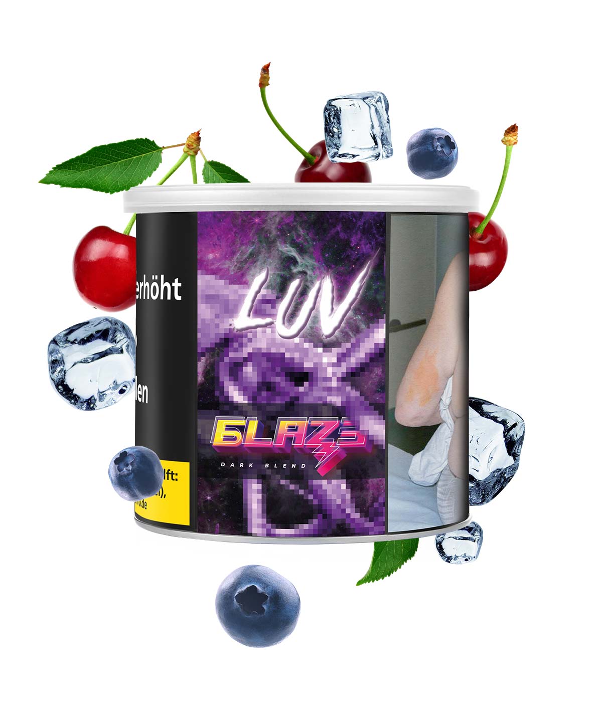 Blaze Dark Leaf Luv 200g Hookah Tobacco