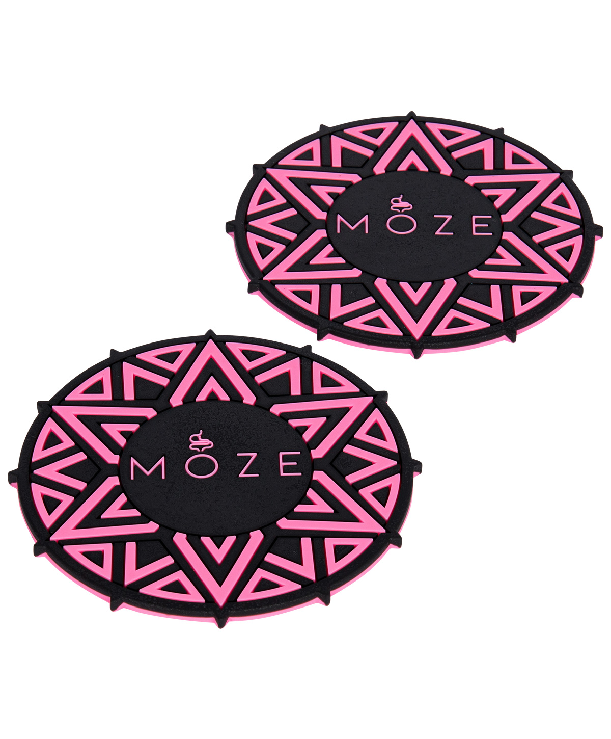 Moze Getränkuntersetzer (2er Set) - Pink