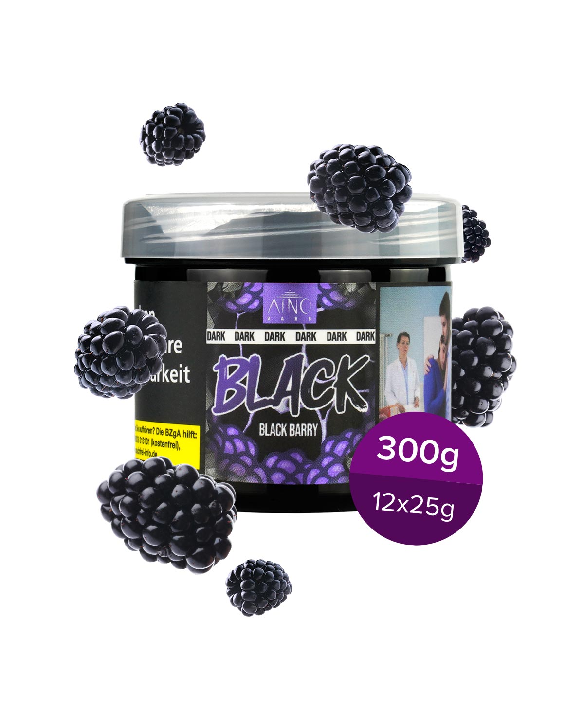 AINO Dark - Black 300g Shisha Tabak