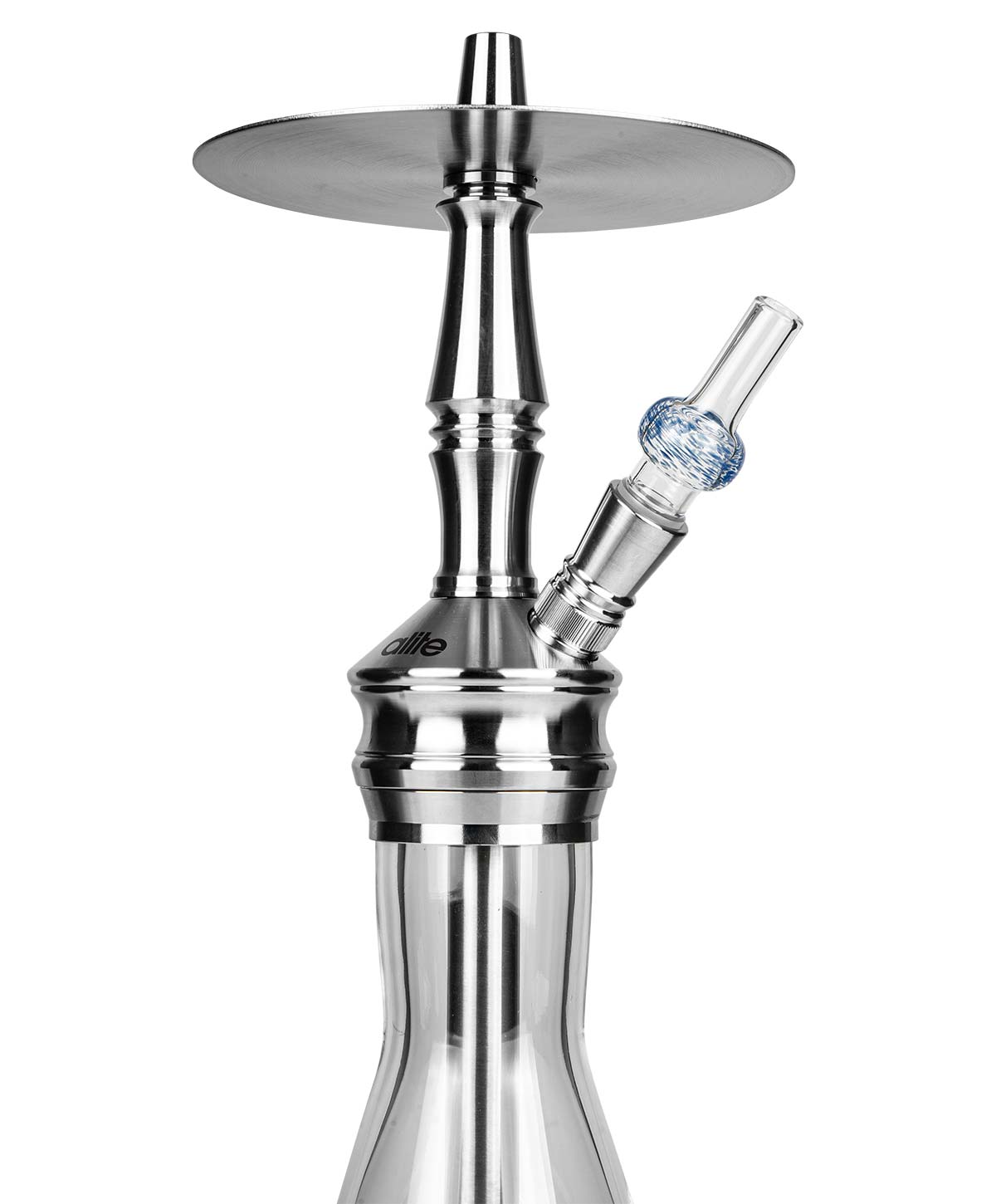 alite Glas Schlauchadapter - Round - Blue Shisha