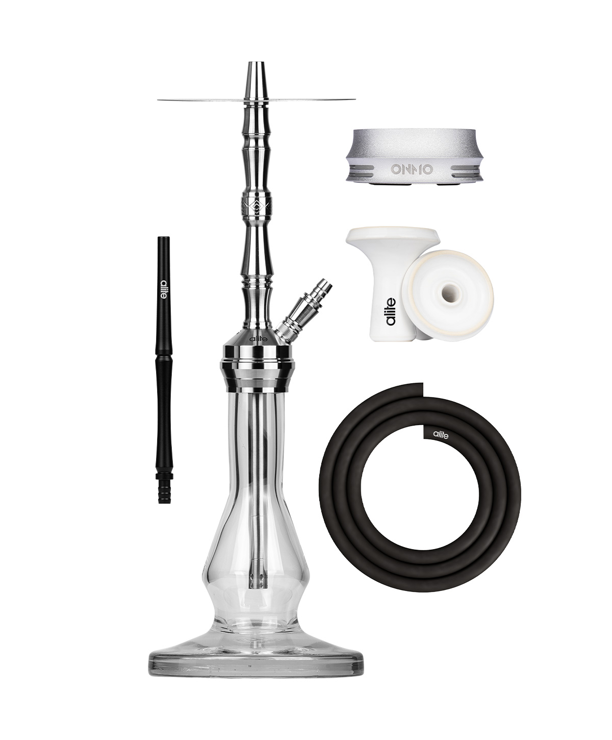 alite Swiss - Lounge - Silver Shisha alite Swiss - Lounge - Silver Shisha
