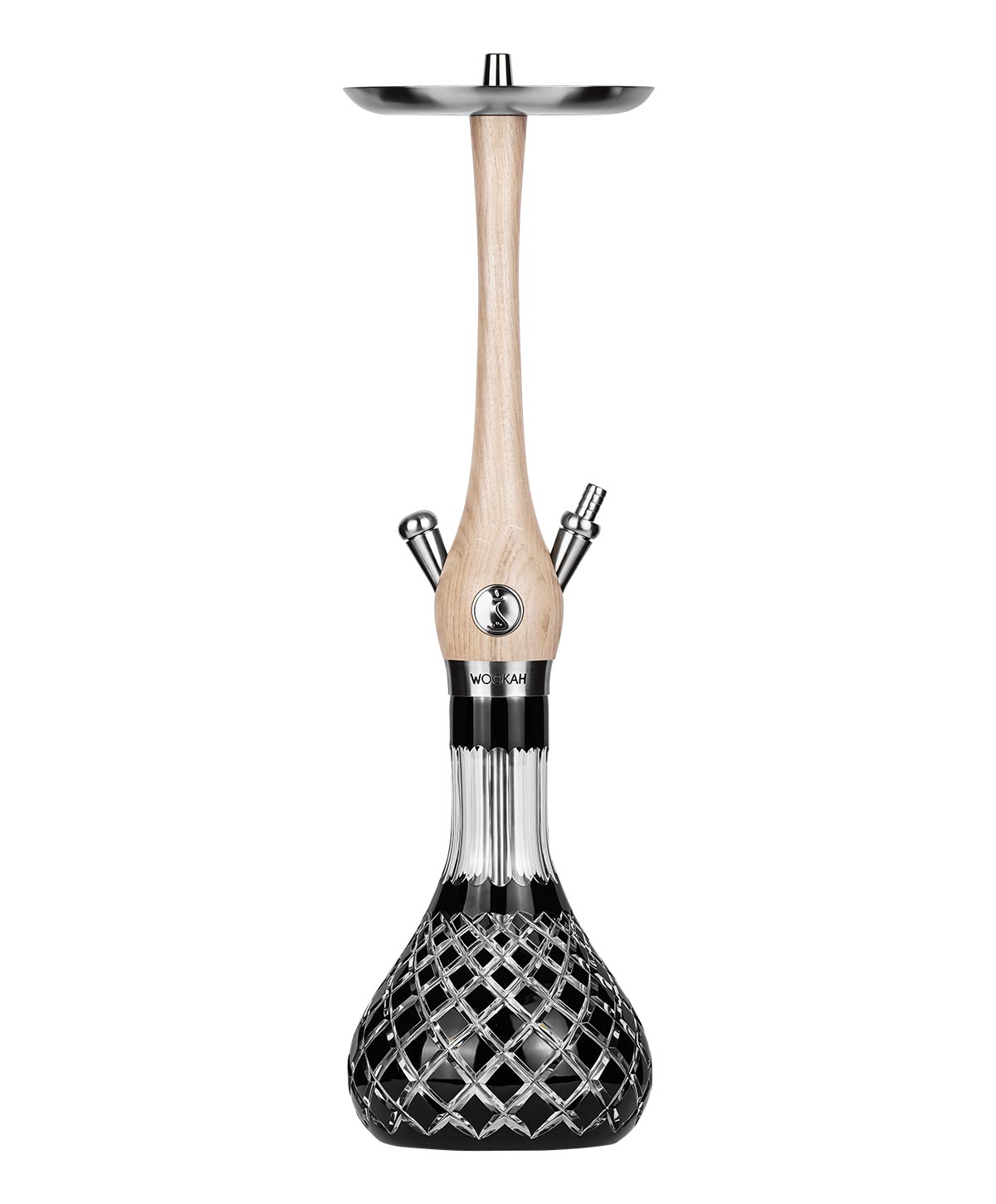 Wookah Alabaster - Mastercut Check Black Hookah