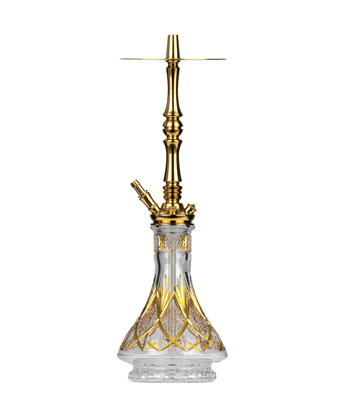 Moze Tradi L - Gold - Caesar Crystal Zahir Hookah
