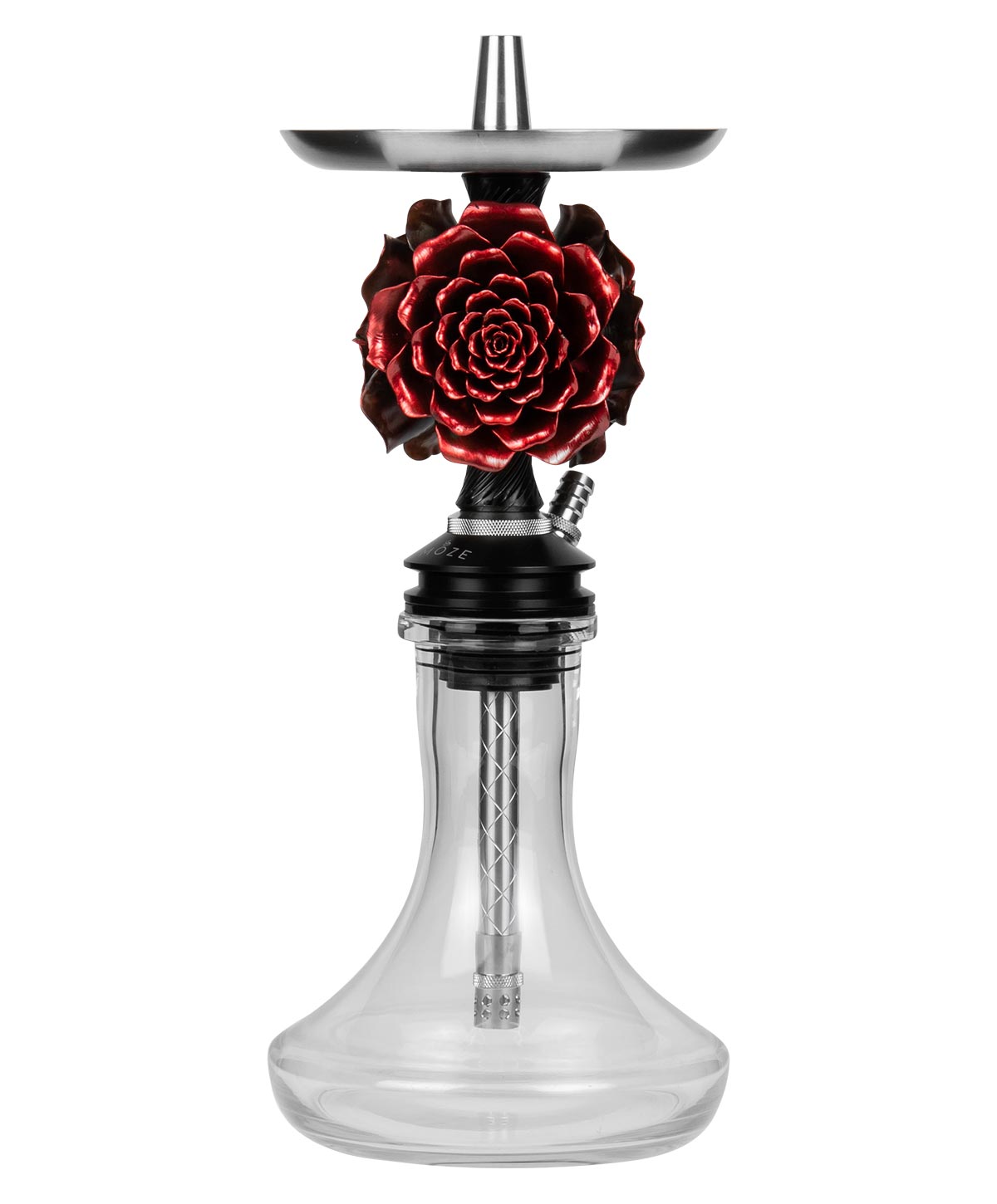 Hydrosmoke Breeze Two Rose Sleeve - Black/Red