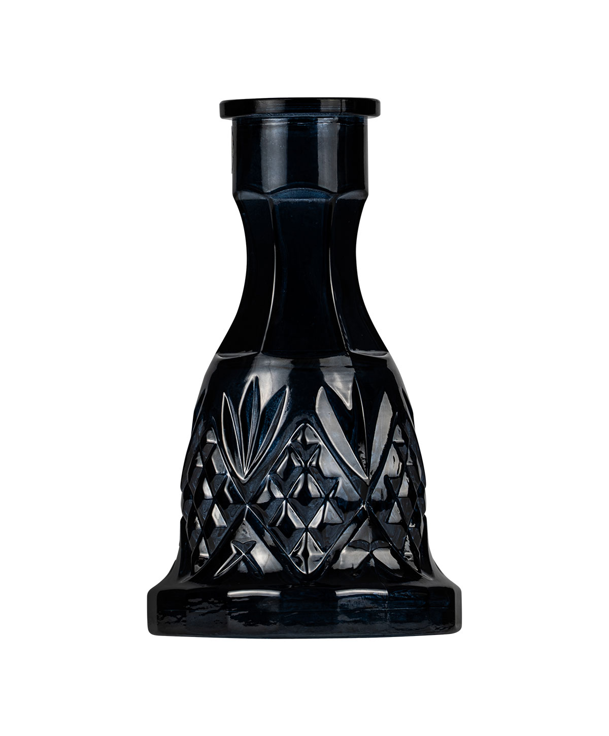 Dash Lumux - Mini - Dark Blue Hookah Glass Dash Lumux - Mini - Dark Blue Hookah Glass