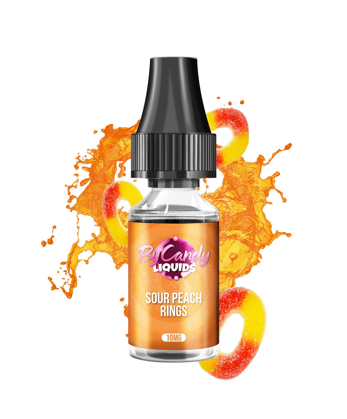 ByCandy Liquid - Sour Peach Rings 10mg