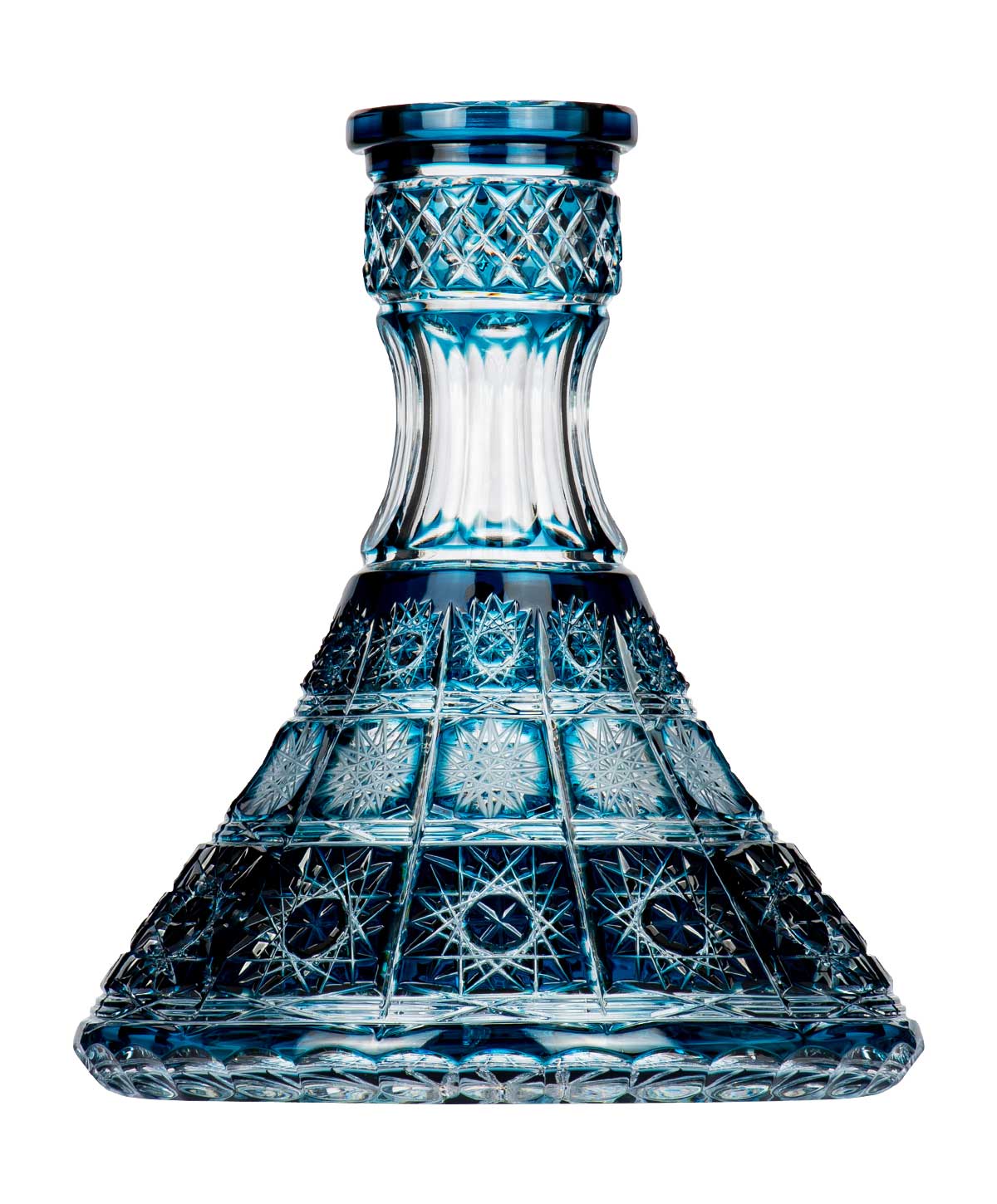 Caesar Crystal Large Cone - PK500 - Blue Shisha Bowl Caesar Crystal Large Cone - PK500 - Blue Shisha Bowl