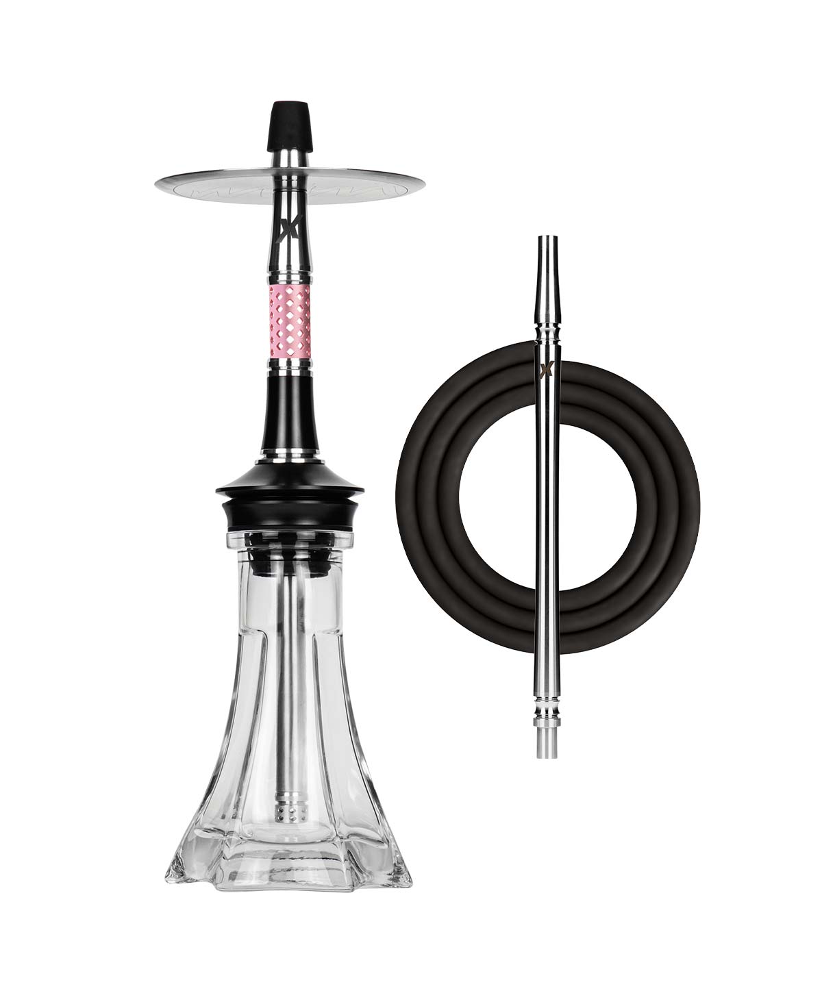 KVZE Grid Mini - Fuchsia Hookah