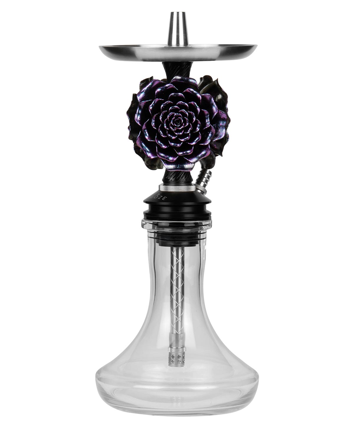 Hydrosmoke Breeze Two Rose Sleeve - Black/Purple