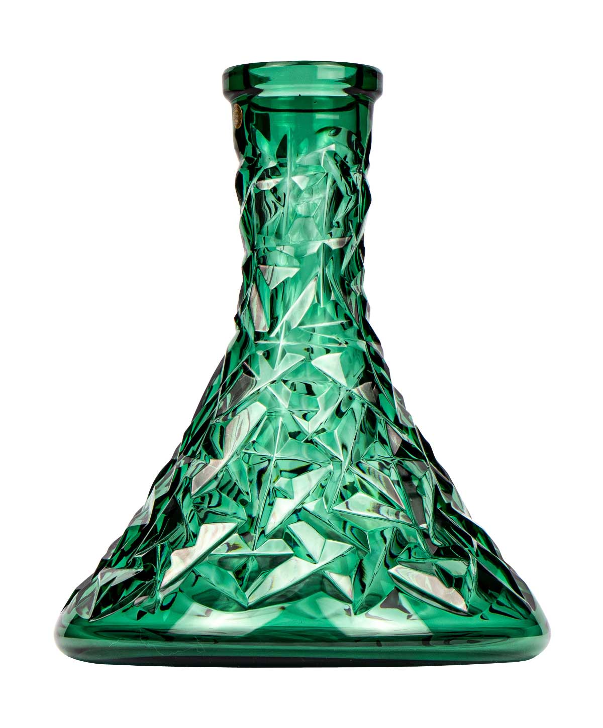 Caesar Crystal Cone - Rock - Emerald Hookah Glass Ausführung: Emerald