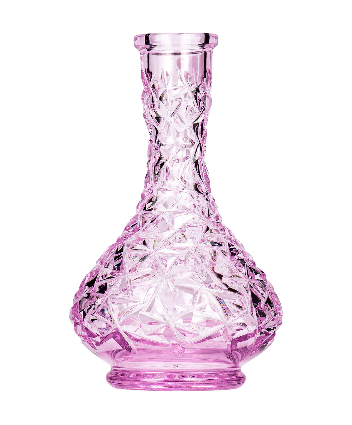 Caesar Crystal Large Drop - Rock - Pink Hookah Glass Caesar Crystal Large Drop - Rock - Pink Hookah Glass