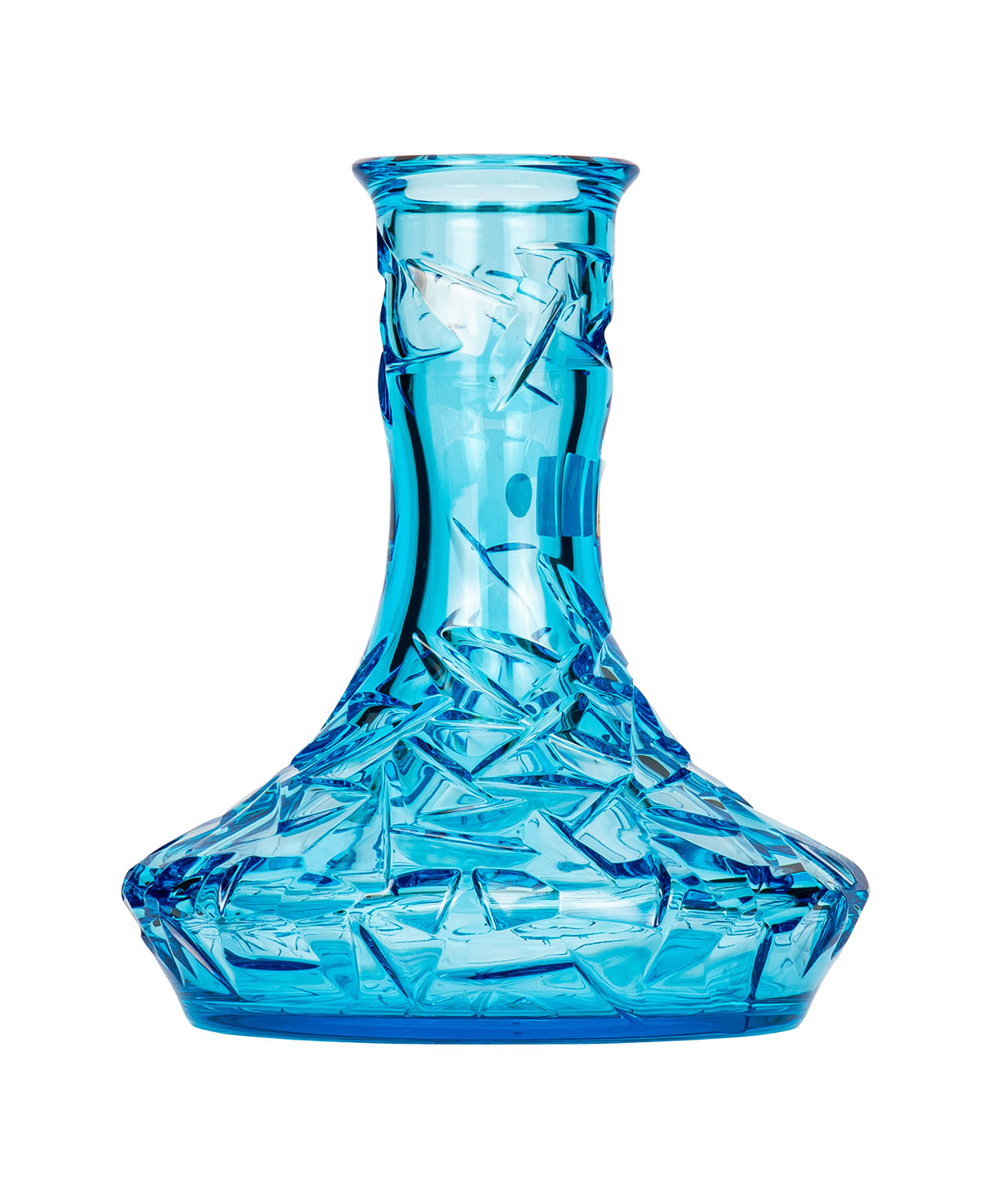 Caesar Crystal Small Arc - Floe - Turquoise Hookah Glass