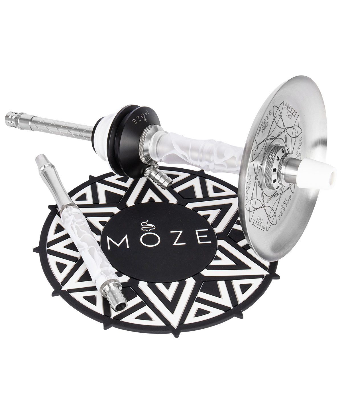 Moze Hookah Coaster - White