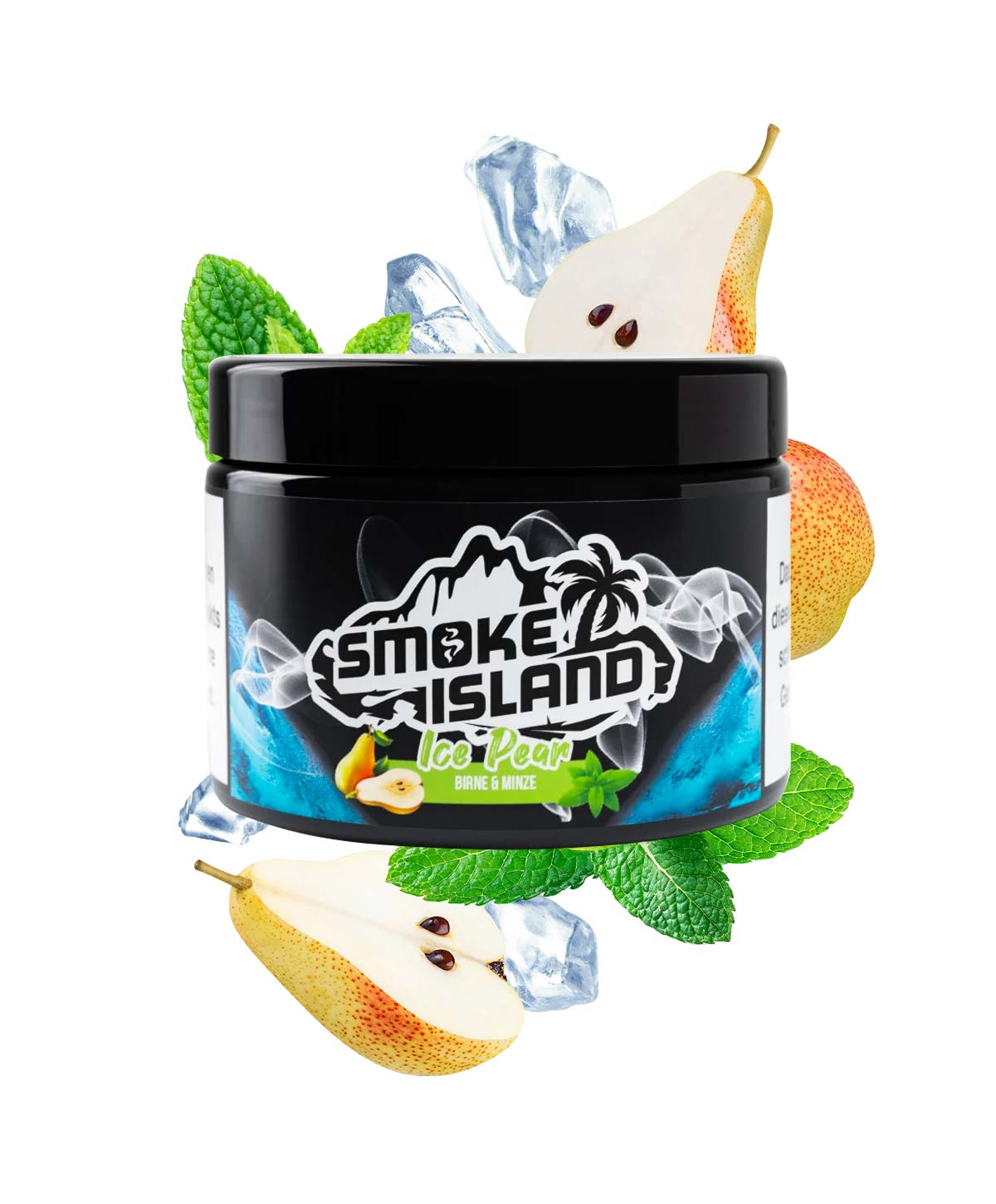 Smoke Island Ice Pear 200g Hookah Tobacco without Nicotine