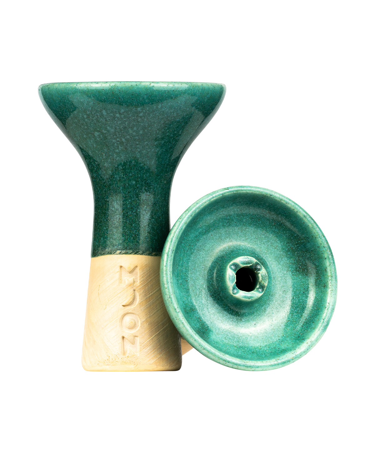 Moon Phunnel - Aqua Bubble Tobacco Bowl Moon Phunnel - Aqua Bubble Tobacco Bowl